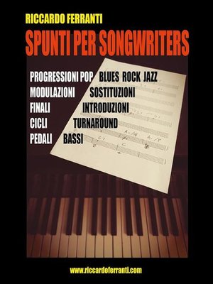 cover image of Spunti per Songwriters